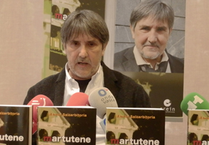Ramon Saizarbitoriaren liburu berriaren muina "giza harremanetan datza"